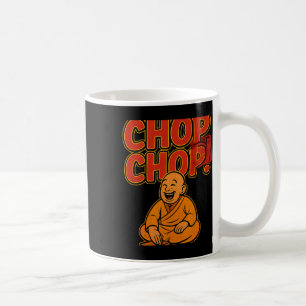 Martial Arts Boxing Humour Chop Chop Cartoon Pries Coffee Mug