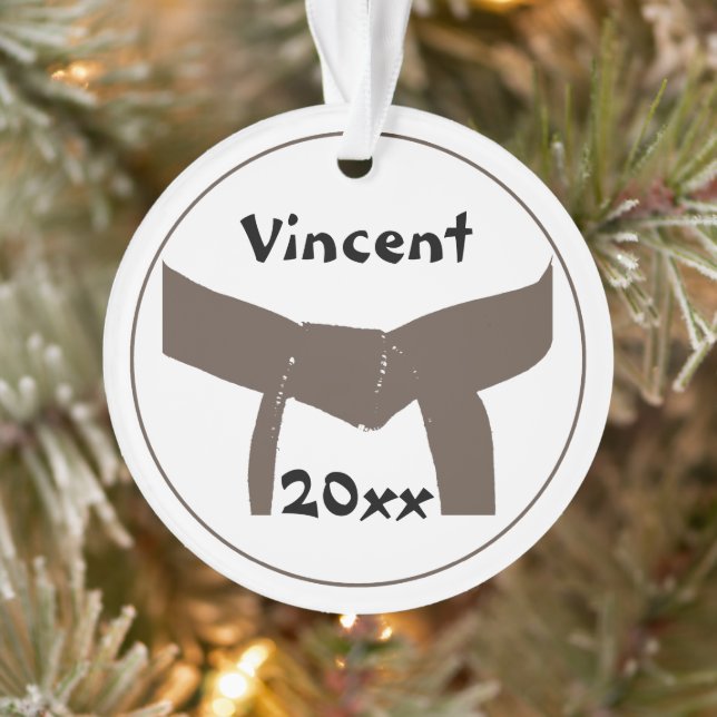 Martial Arts Brown Ceinture Dé (Arbre)