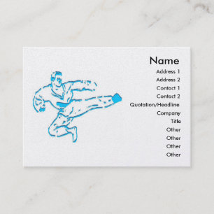 Martial Arts Business Card