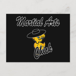 Martial Arts Chick #4 Postcard