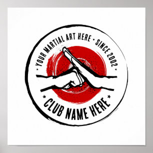 Martial Arts Club Poster