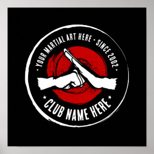 Martial Arts Club Poster
