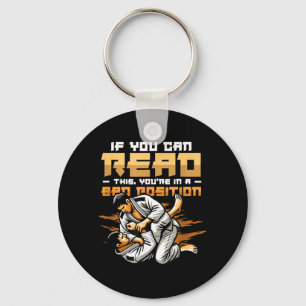 Martial Arts Fighter Judo Karate Brazilian Keychain