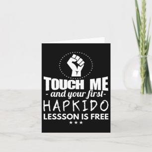 Martial Arts - First Hapkido Lesson Is Free  Card