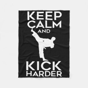 Martial Arts Gifts For Karate Taekwondo Artists  Fleece Blanket