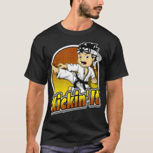 Martial Arts Gifts Karate for Boys Kickin It T-Shirt