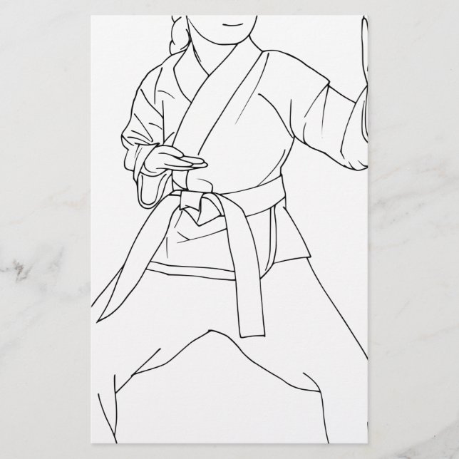 Martial Arts Girl (Front)