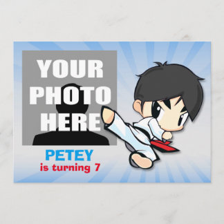 Martial Arts Invitation -CUSTOM