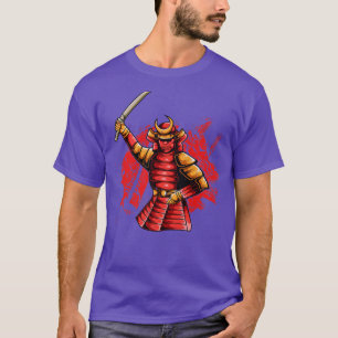 Martial Arts Japanese Tengu Samurai with Mask Japa T-Shirt
