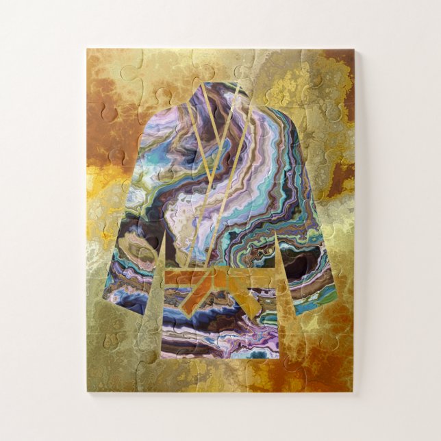 Martial Arts Jigsaw Puzzle - Karate Judo Keikogi (Vertical)