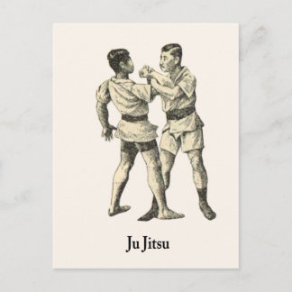Martial Arts Ju jitsu 14 Postcard