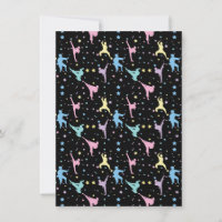 Martial Arts Karate Abstract Stars Sparkles