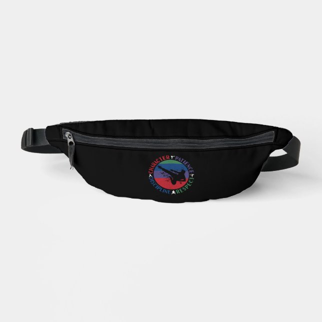 Martial Arts - Karate Core Values Fanny Pack (Front)