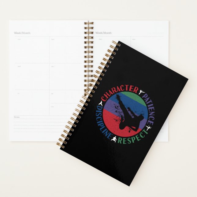 Martial Arts - Karate Core Values Planner (Display)
