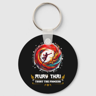 Martial Arts MMA Thai Boxing Kickboxing Funny Muay Keychain