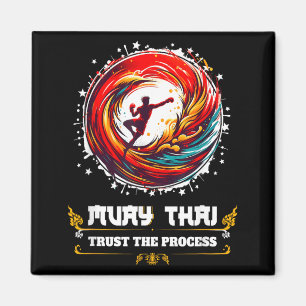 Martial Arts MMA Thai Boxing Kickboxing Funny Muay Magnet