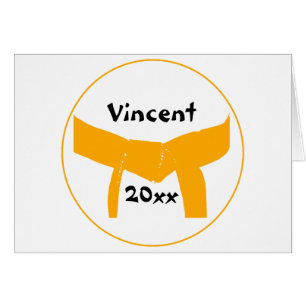 Martial Arts Orange Belt