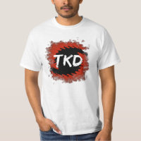 Martial Arts Red and Black TKD Hurricane