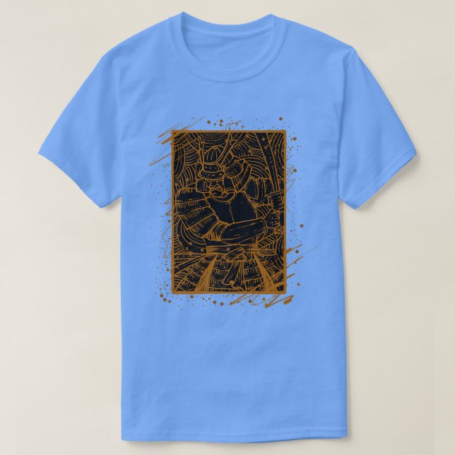 Martial Arts Samurai Bushido Code Premium T-Shirt  (Design Front)