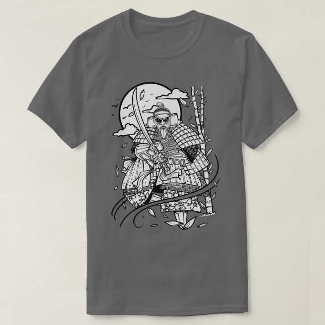Martial Arts Samurai Bushido Code Premium T-Shirt  (Design Front)