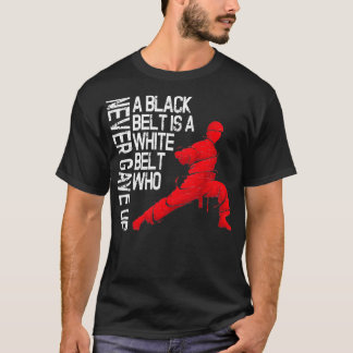 Martial Arts Shirt Taekwondo Karate A Black Belt I