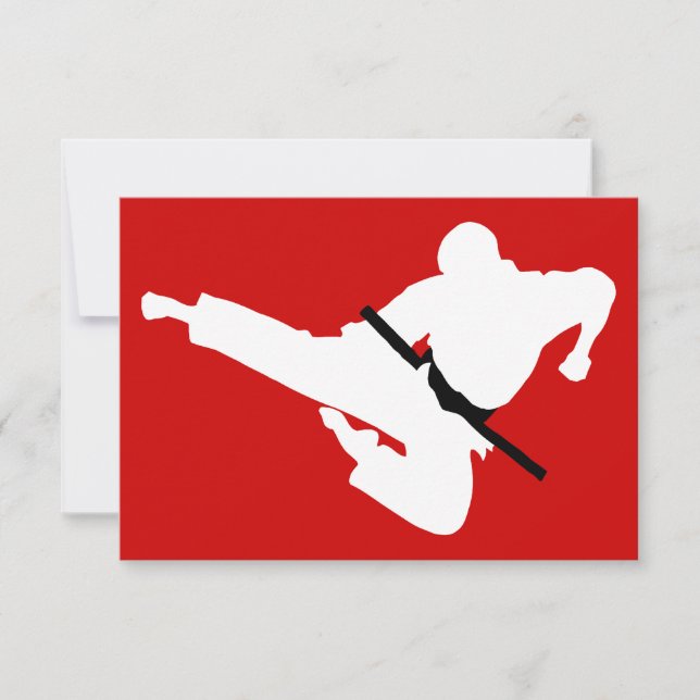 martial arts silhouette (Front)