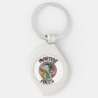 Martial Arts Snake Keychain