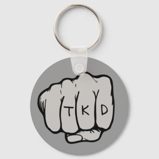 Martial Arts TKD Fist Keychain