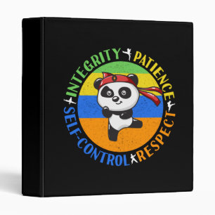 Martial Arts Values - Boys Karate Mindset Binder