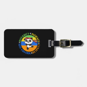 Martial Arts Values - Boys Karate Mindset Luggage Tag