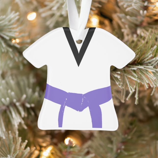Martial Arts Violet Ceinture Uniforme (Arbre)