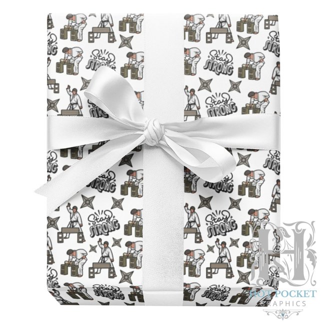 Martial Arts Wrapping Paper (Creator Uploaded)