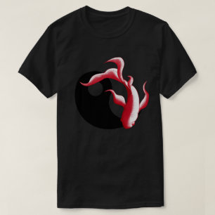 Martial Flow Abstract Yin Yang Martial Art T-Shirt