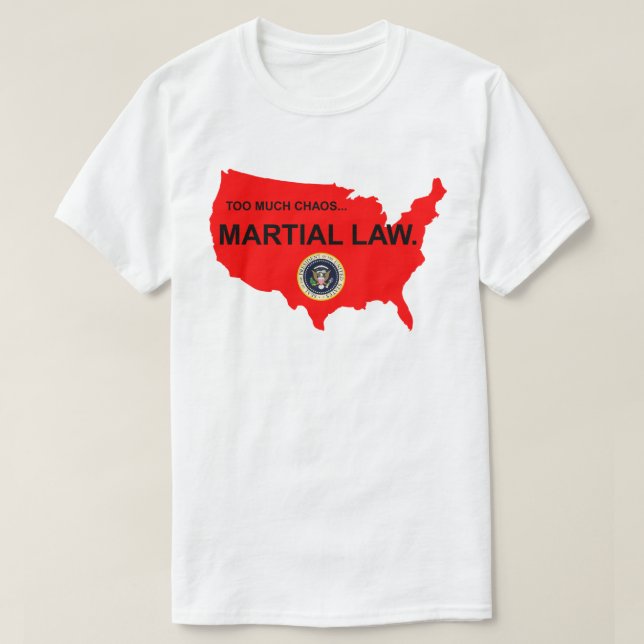 Martial Law T-Shirt (Design Front)