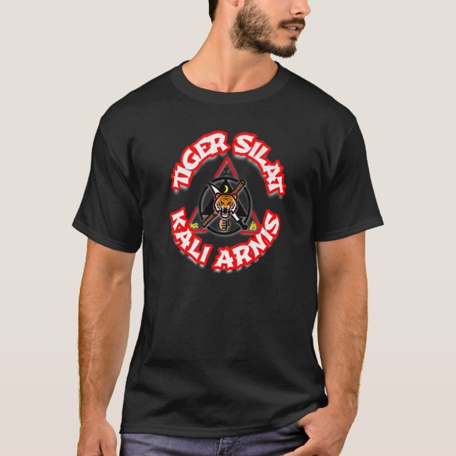 Martial of Tiger Silat Kali Arnis T-Shirt (Front)