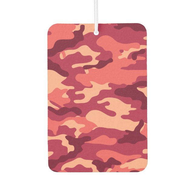 MARTIAN DESERT CAMO / CAMOUFLAGE DAZZLE PATTERN AIR FRESHENER (Front)