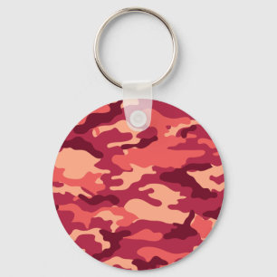 MARTIAN DESERT CAMO / CAMOUFLAGE DAZZLE PATTERN KEYCHAIN