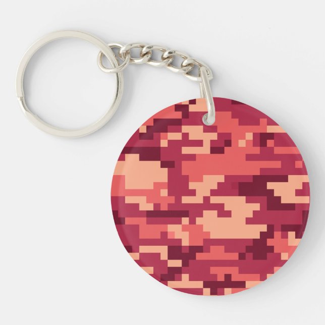 MARTIAN DESERT DIGITAL CAMO / CAMOUFLAGE KEYCHAIN (Front)