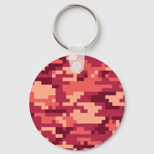 MARTIAN DESERT DIGITAL CAMO / CAMOUFLAGE KEYCHAIN (Front)