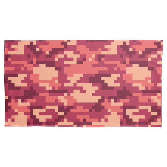 MARTIAN DESERT DIGITAL CAMO / CAMOUFLAGE PILLOWCASE (Front-Left)