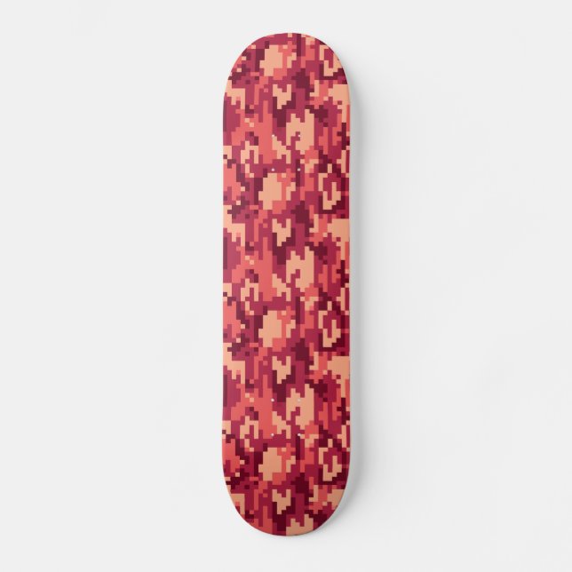 MARTIAN DESERT DIGITAL CAMO / CAMOUFLAGE SKATEBOARD (Front)