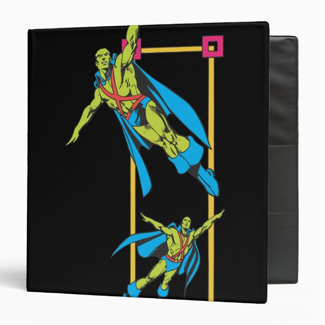 Martian Manhunter Soars Binder (Front/Inside)
