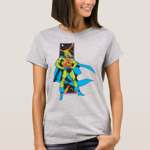 Martian Manhunter & Space Backdrop T-Shirt
