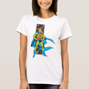 Martian Manhunter & Space Backdrop T-Shirt