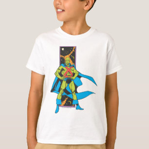 Martian Manhunter & Space Backdrop T-Shirt