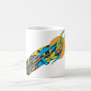 Martian Manhunter Takes Flight Coffee Mug