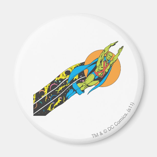 Martian Manhunter Takes Flight Magnet (Front)