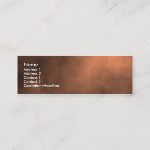 Martian Sand Storm Mini Business Card