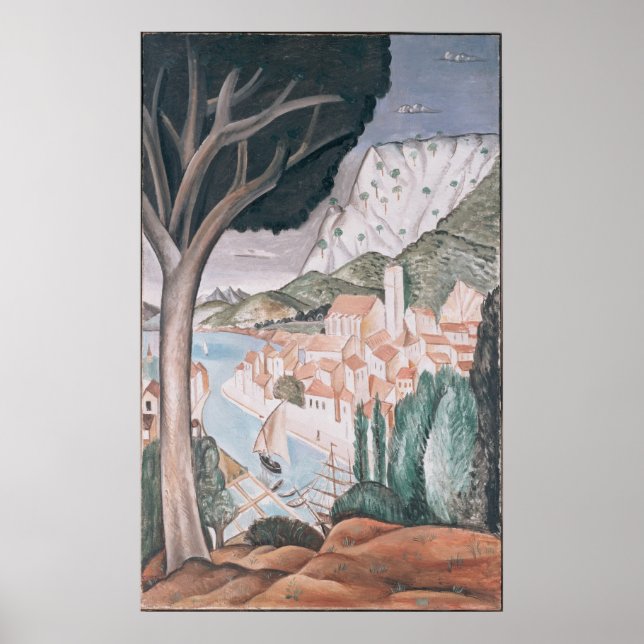 Martigues (Harbour in Provence) Poster (Front)