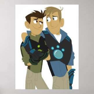 Martin and Chris Kratt  Wild Kratts Poster
